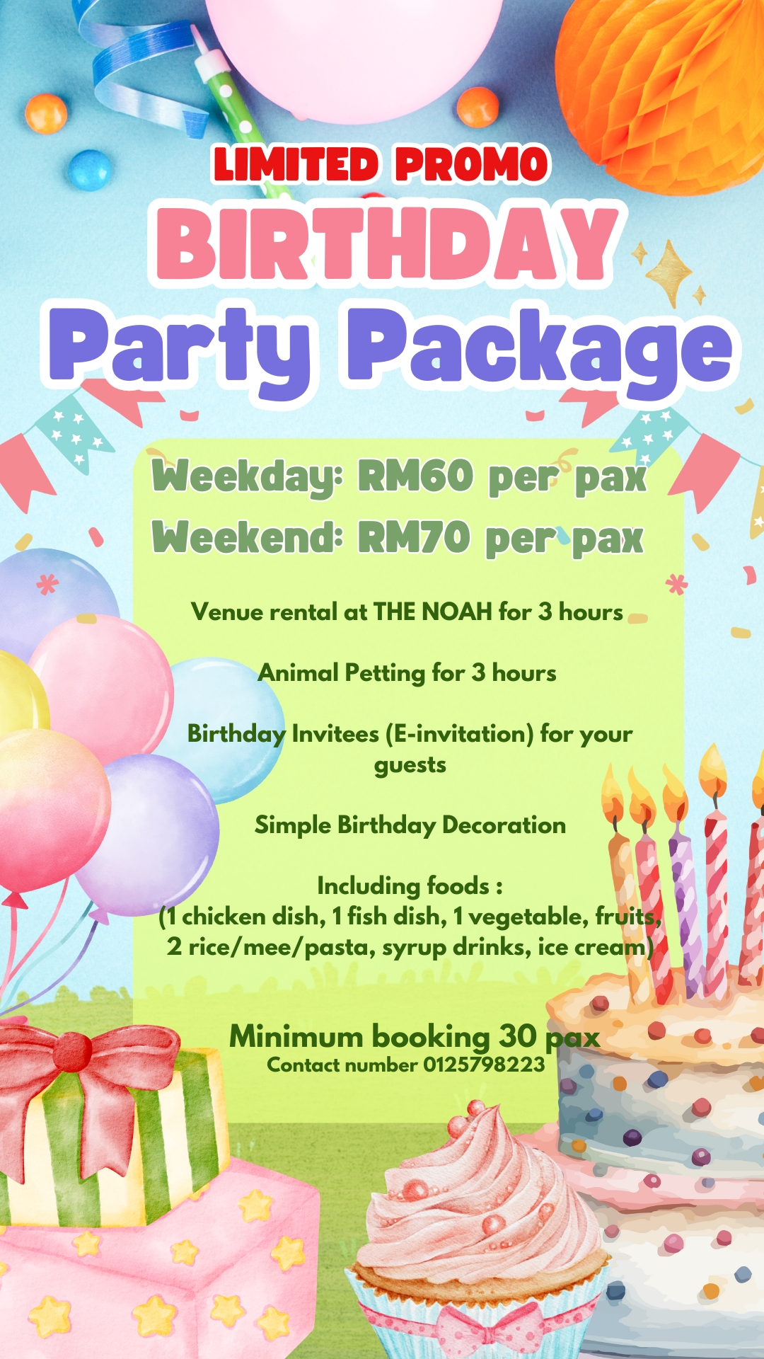 BIRTHDAY PACKAGE – 1